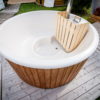 Hot tub inside view