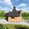 Grill Cabin 9.2 m2 with sauna extension