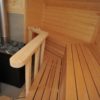 Sauna Cabin 9.2 m2 with a changing room Inside