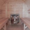 Sauna barrel 2 m Length x 1.9 d Inside with electric heater