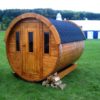 Sauna barrel 2 m Length x 1.9 d without terrace