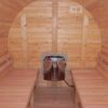 Sauna barrel 3 m Length Inside electric heater