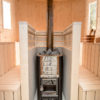 Vertical Sauna Inside