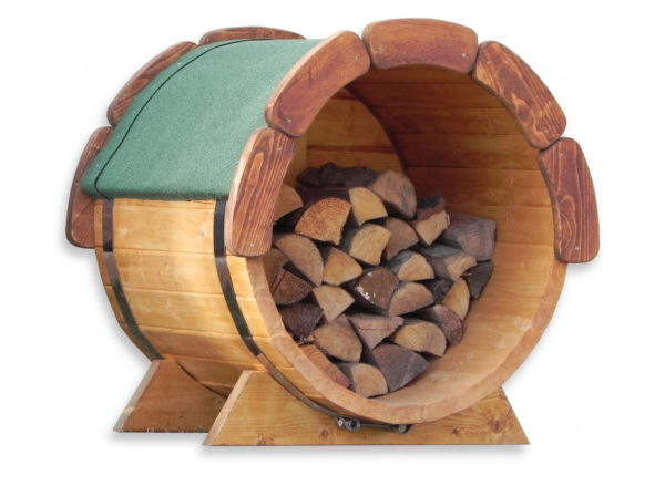 Woodshed barrel