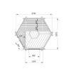 Sauna Cabin 4.5 layout drawing